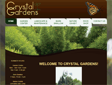 Tablet Screenshot of crystalgardensm22.com